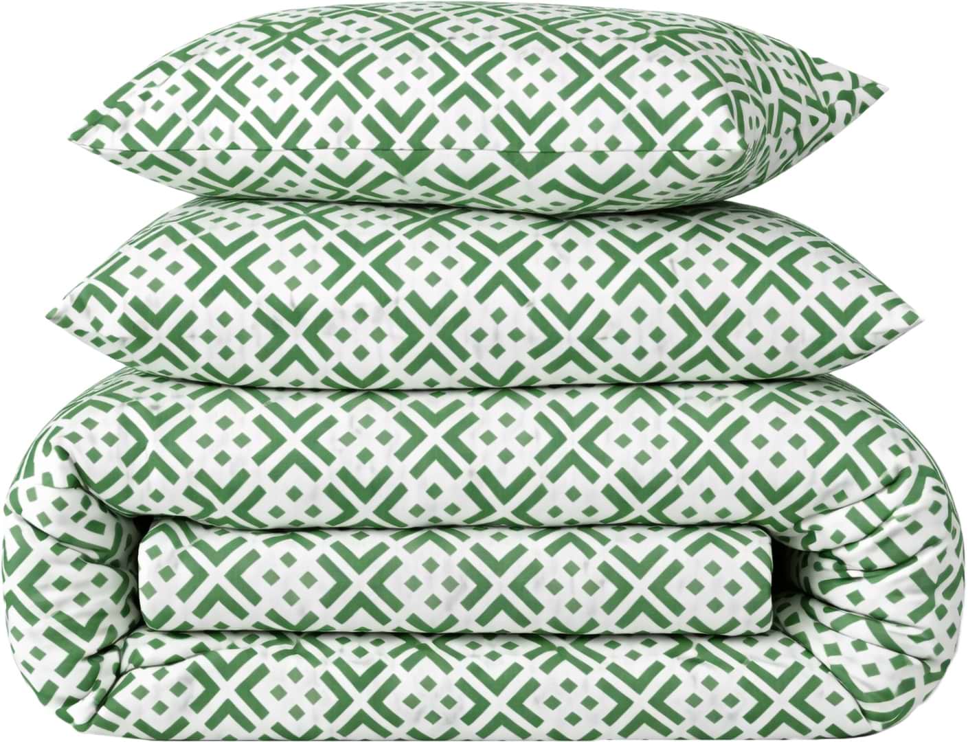Комплект постільної білизни MirSon Бязь 17-0951 Abstract Green 220х240 (2200013166252)